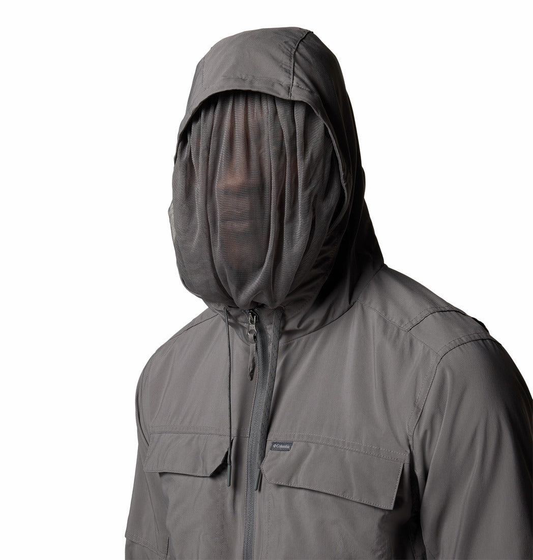 Men's Skien Valley Hooded Long Sleeve Shirt