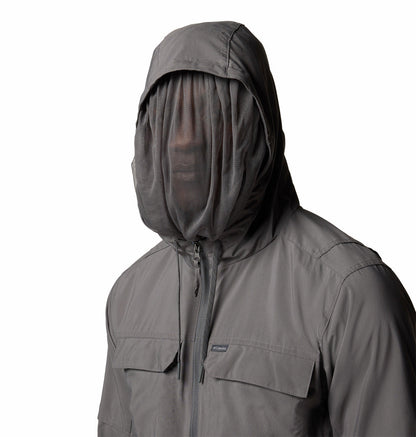 Men's Skien Valley Hooded Long Sleeve Shirt