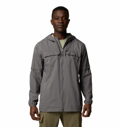 Men's Skien Valley Hooded Long Sleeve Shirt