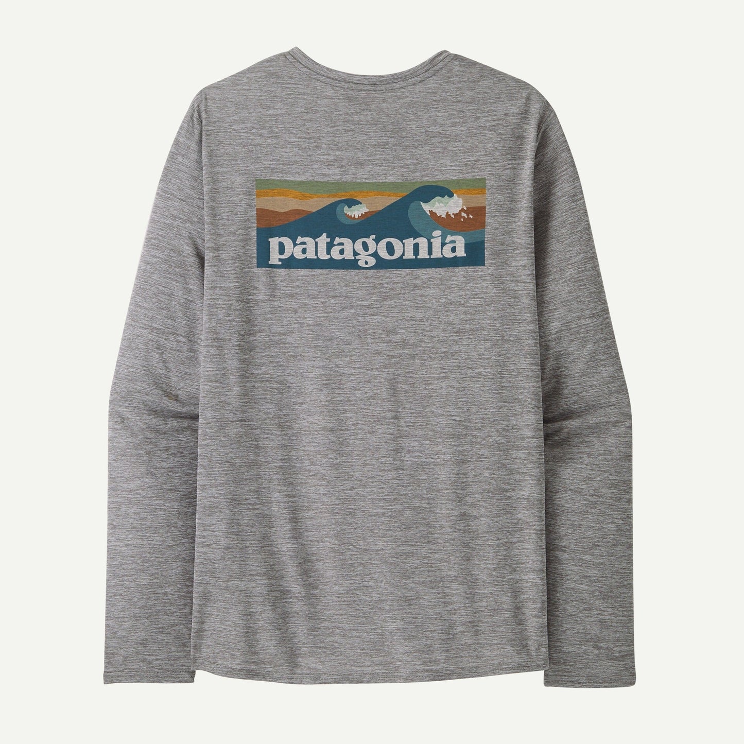 Men's Long-Sleeved Capilene Cool Daily Graphic Shirt - Waters