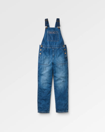 Shuffle Denim Dungarees - Denim Blue